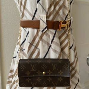 Authentic Louis Vuitton Sarah wallet